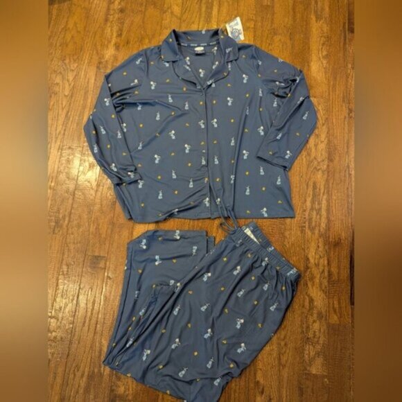 Disney Ratatouille Blue Women's Pajama Set XL NWT - Picture 6 of 10
